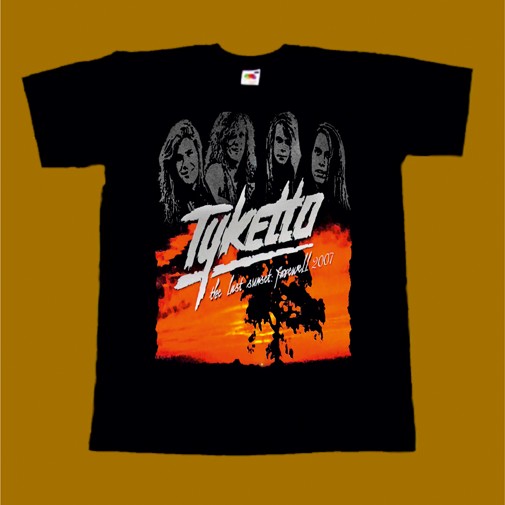 TYKETTO T-SHIRT - THE LAST SUNSET FAREWELL 2007