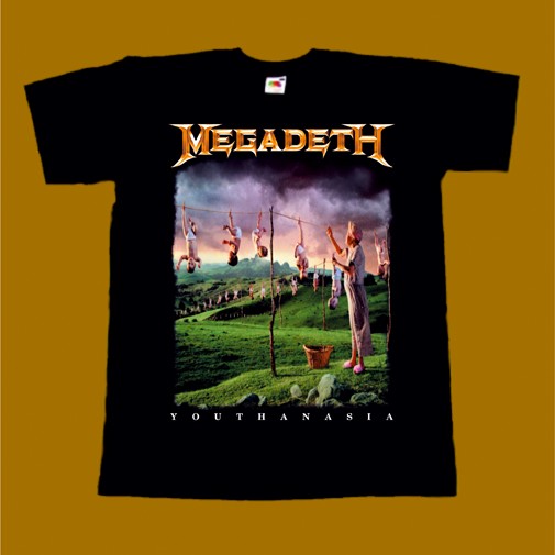 MEGADETH T-SHIRT - YOUTHANASIA