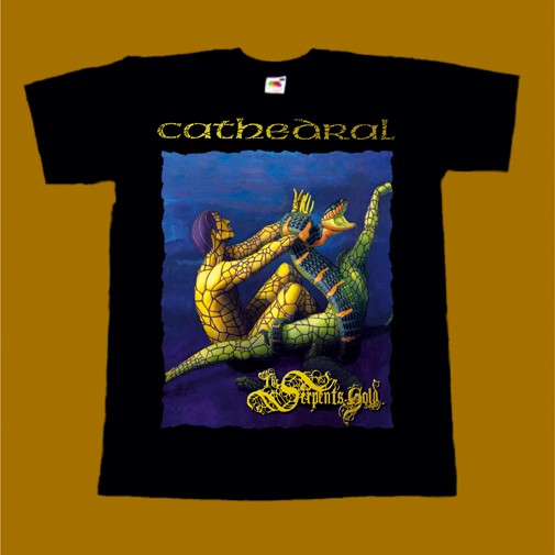 CATHEDRAL T-SHIRT - SERPENT GOLD