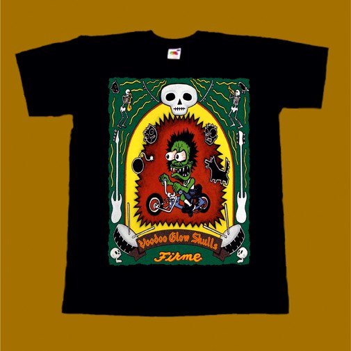 VOODOO GLOW SKULLS T-SHIRT - FIRME