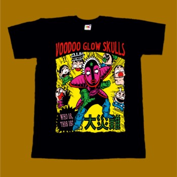 VOODOO GLOW SKULLS T-SHIRT - WHO IS THIS IS