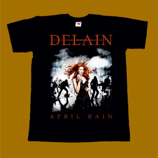 DELAIN T-SHIRT - APRIL RAIN