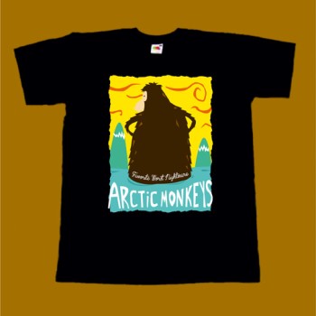 ARCTIC MONKEYS T-SHIRT - FAVORITE WORST NIGHTMARE 2