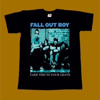 FALL OUT BOY T-SHIRT - TAKE THIS TO YOUR GRAVE
