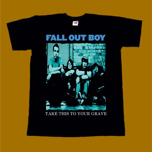 FALL OUT BOY T-SHIRT - TAKE THIS TO YOUR GRAVE