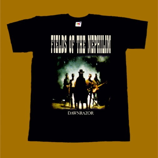 FIELDS OF THE NEPHILIM T-SHIRT - DAWNRAZOR