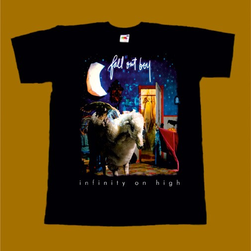 FALL OUT BOY T-SHIRT - INFINITY ON HIGH
