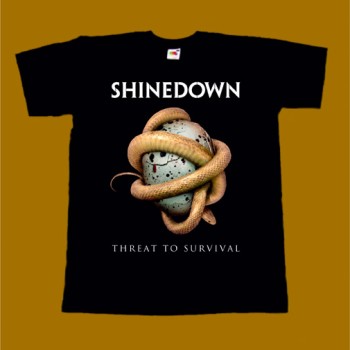 SHINEDOWN T-SHIRT - THREAT TO SURVIVAL