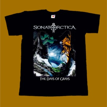 SONATA ARCTICA T-SHIRT - THE DAYS OF GRAYS
