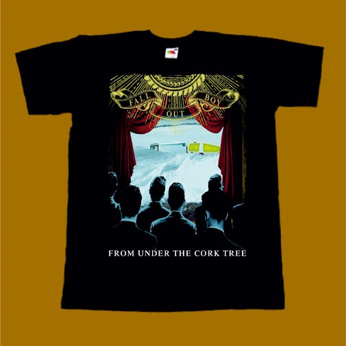 FALL OUT BOY T-SHIRT - FROM UNDER THE CORK TREE