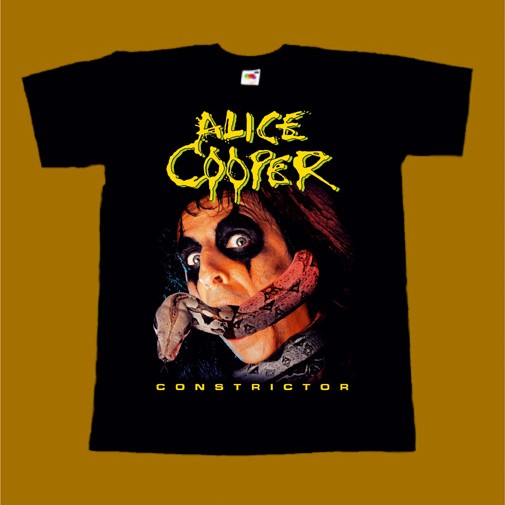 ALICE COOPER T-SHIRT - CONSTRICTOR
