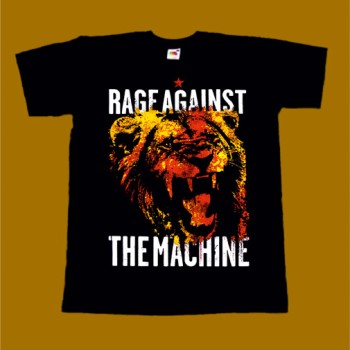 RAGE AGAINST THE MACHINE T-SHIRT - LION