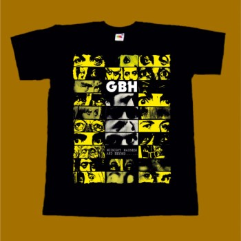 G.B.H. T-SHIRT - MIDNIGHT MADNESS AND BEYOND