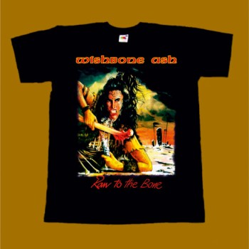 WISHBONE ASH T-SHIRT - RAW TO THE BONE