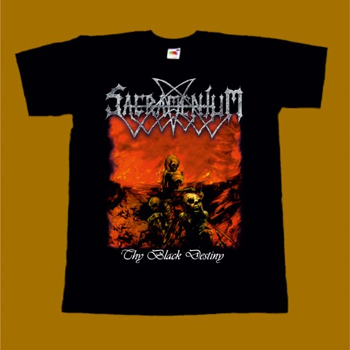 SACRAMENTUM T-SHIRT - THY BLACK DESTINY