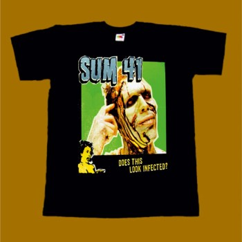 SUM 41 T-SHIRT - DOES THIS LOOK INFECTED