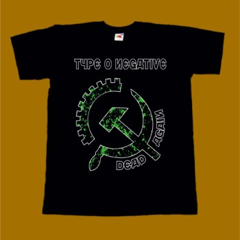 TYPE O NEGATIVE T-SHIRT - DEAD AGAIN 2