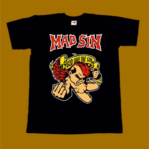 MAD SIN T-SHIRT - GOD SAVE THE SIN