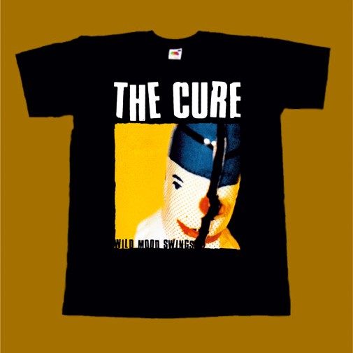 THE CURE T-SHIRT - WILD MOOD SWINGS