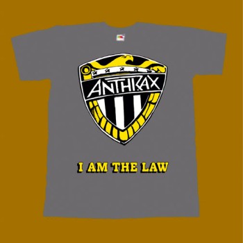 ANTHRAX T-SHIRT - I AM THE LAW 3
