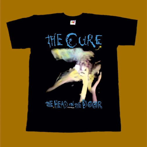 THE CURE T-SHIRT - THE HEAD ON THE DOOR