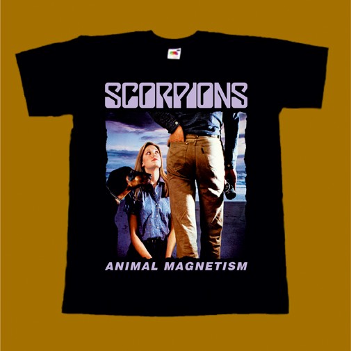 SCORPIONS T-SHIRT - ANIMAL MAGNETISM