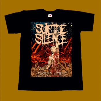 SUICIDE SILENCE T-SHIRT - SACRED WORDS