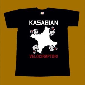 KASABIAN T-SHIRT - VELOCIRAPTOR