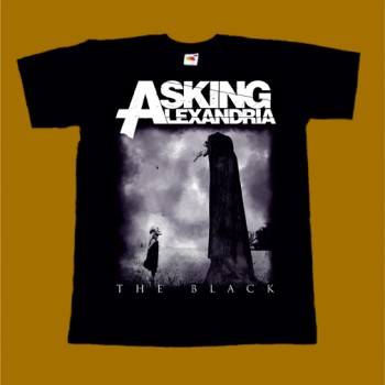 ASKING ALEXANDRIA T-SHIRT - THE BLACK