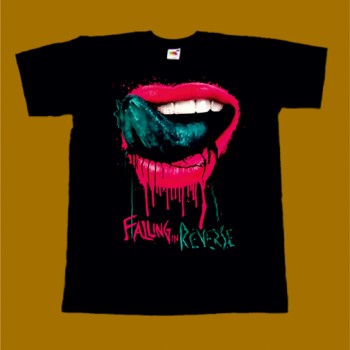 FALLING IN REVERSE T-SHIRT - LIPS