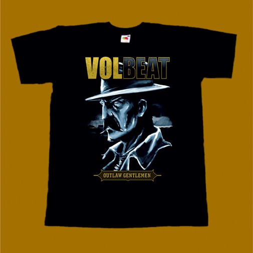 VOLBEAT T-SHIRT - OUTLAW GENTLEMEN