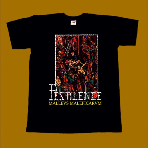 PESTILENCE T-SHIRT - MALLEUS MALEFICARUM