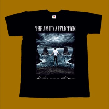 THE AMITY AFFLICTION T-SHIRT - LET THE OCEAN TAKE ME