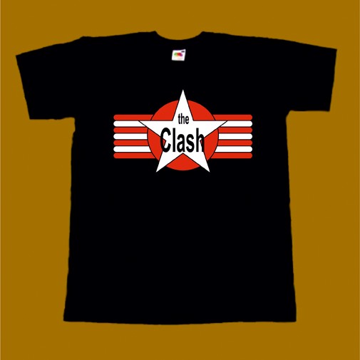 THE CLASH T-SHIRT - STAR LOGO