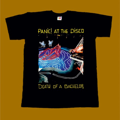 PANIC AT THE DISCO T-SHIRT - DEATH OF A BACHELOR