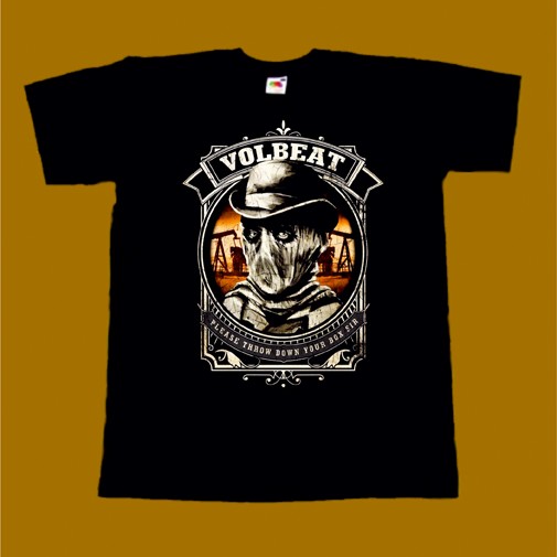 VOLBEAT T-SHIRT - PLEASE THROW DOWN YOUR BOX SIR