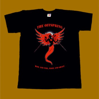 THE OFFSPRING T-SHIRT - RISE AND FALL RAGE AND GRACE
