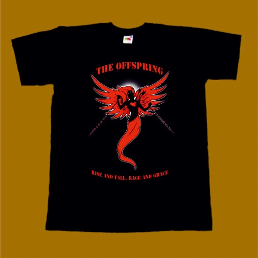 THE OFFSPRING T-SHIRT - RISE AND FALL RAGE AND GRACE