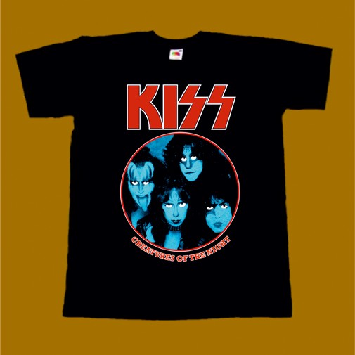 KISS T-SHIRT - CREATURES OF THE NIGHT