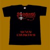POSSESSED T-SHIRT - SEVEN CHURCHES