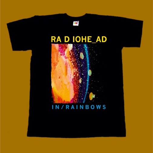 RADIOHEAD T-SHIRT - IN RAINBOWS