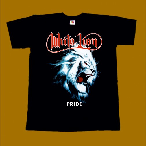 WHITE LION T-SHIRT - PRIDE 2