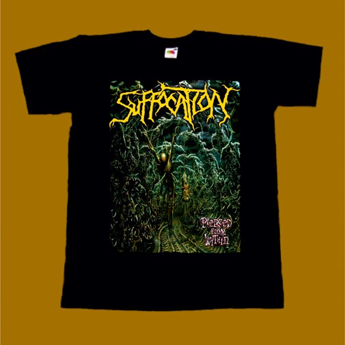 SUFFOCATION T-SHIRT - PIERCED FROM WITHIN
