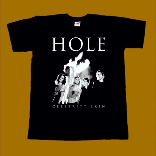 HOLE T-SHIRT - CELEBRITY SKIN