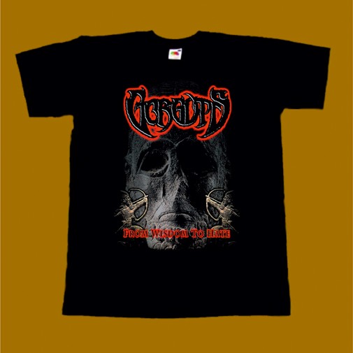 GORGUTS T-SHIRT - FROM WISDOM TO HATE