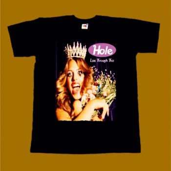 HOLE T-SHIRT - LIVE THROUGH THIS