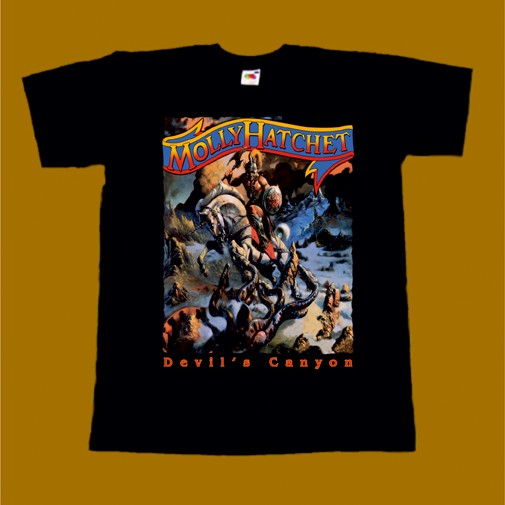 MOLLY HATCHET T-SHIRT - DEVIL'S CANYON