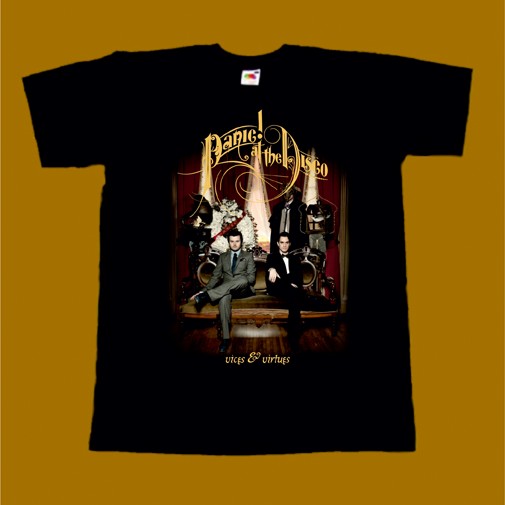 PANIC AT THE DISCO T-SHIRT - VICES N VIRTUES