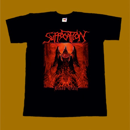 SUFFOCATION T-SHIRT - BLOOD OATH