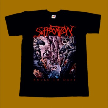 SUFFOCATION T-SHIRT - SOULS TO DENY